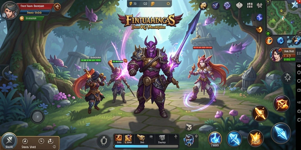 Tampilan gameplay RPG yang menarik dan mendebarkan dari 3446.