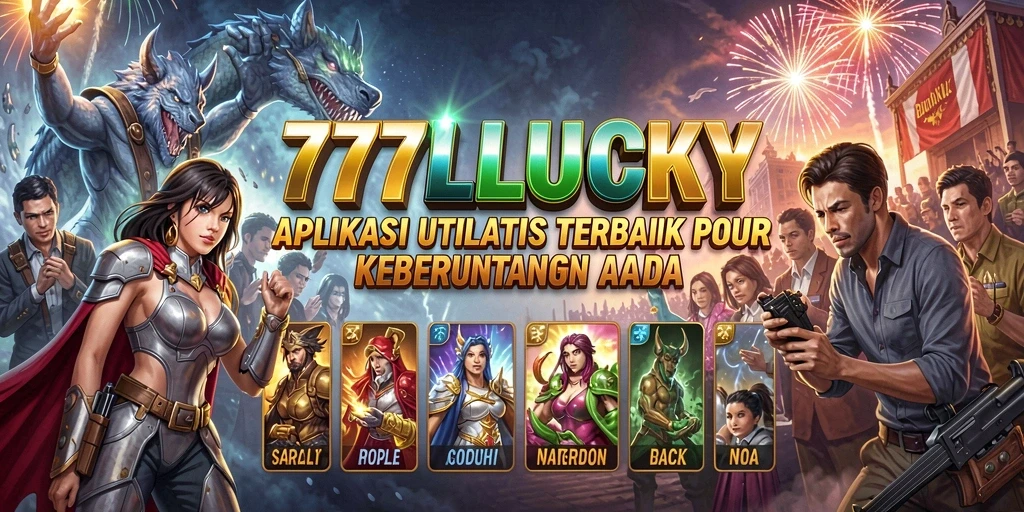 Tampilan antarmuka 777LUCKY yang intuitif dan menarik.
