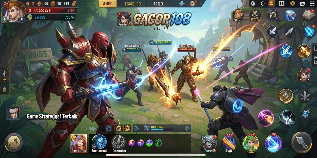 Tampilan gameplay SLG menarik di GACOR108.