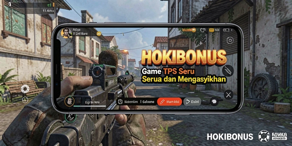 Tampilan gameplay HOKIBONUS dengan aksi penuh ketegangan.