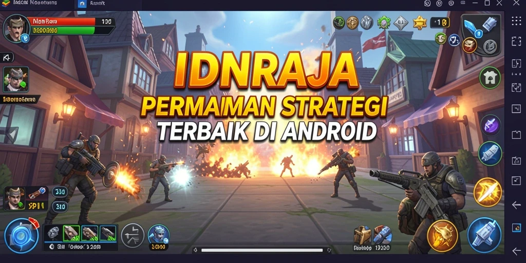 Tampilan gameplay mendebarkan di <strong>IDNRAJA</strong> untuk para penggemar SLG.
