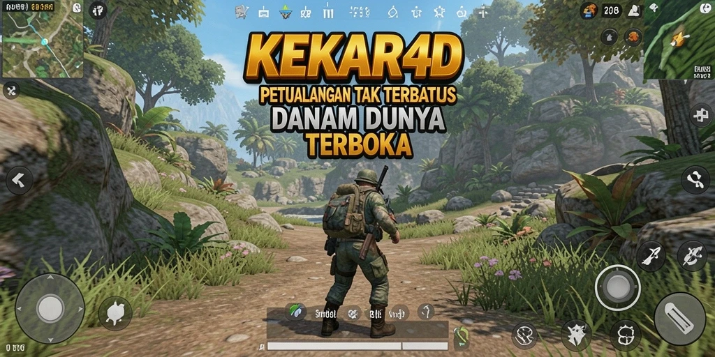 Gameplay seru di dunia terbuka KEKAR4D.