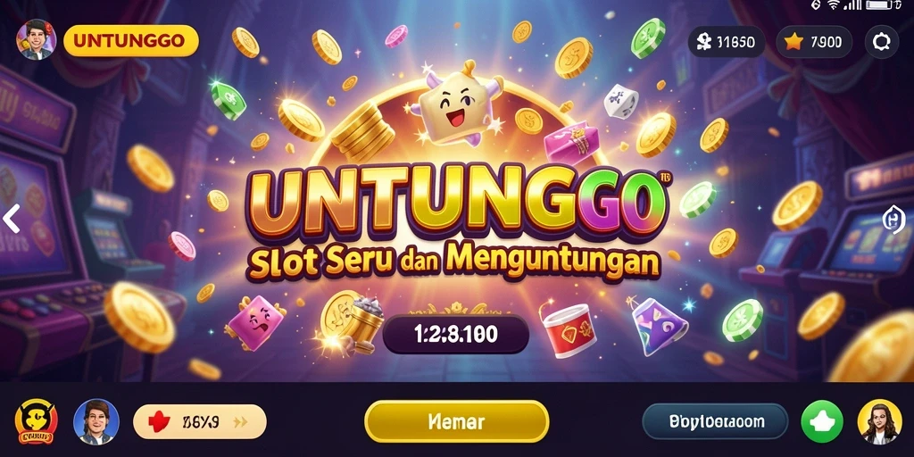 Screenshot gameplay UNTUNGGO yang menampilkan keseruan permainan Slot.